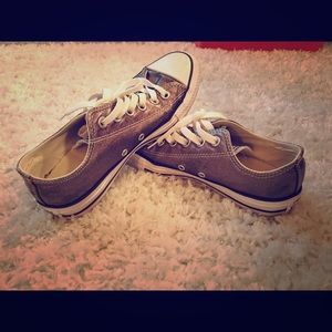 Metallic Green Converse.